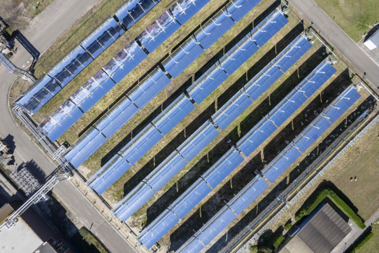 Solarthermie von oben