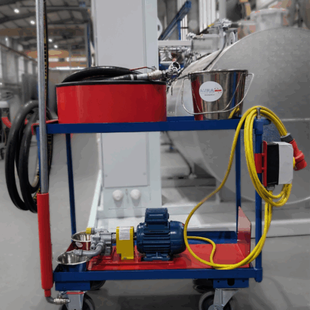 Mobile Füll- und Entleerstation